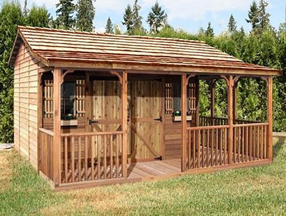 Kit Homes You Can Actually Buy on Amazon Option Cedarshed FarmHouse