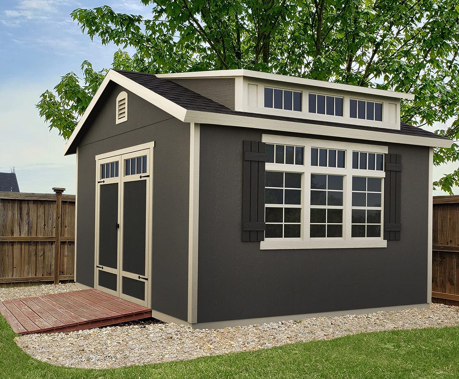 Kit Homes You Can Actually Buy on Amazon Option Handy Home Products Windemere Shed
