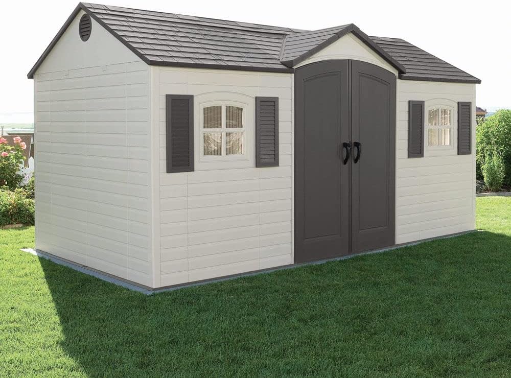 Kit Homes You Can Actually Buy on Amazon Option Lifetime 6446 Outdoor Storage Shed