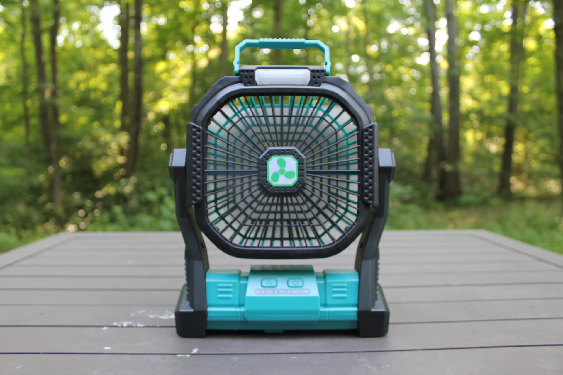 OnlyNew Portable Fan Powered On