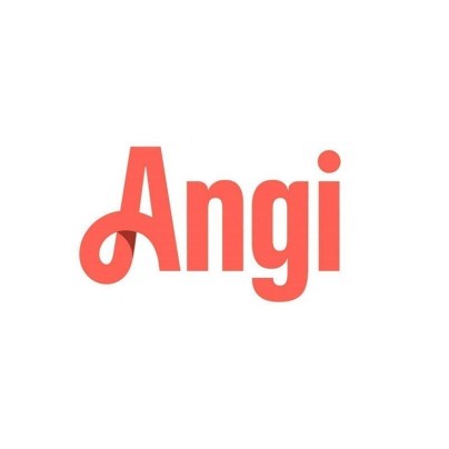 The word 'Angi' appears in red against a white background.