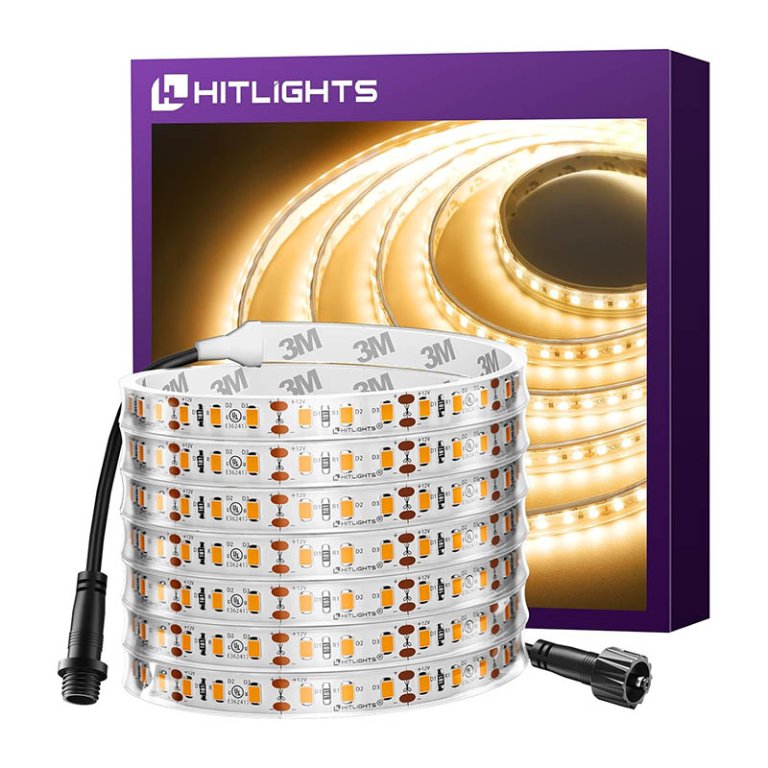  The Best Outdoor LED Strip Lights Option HitLights Outdoor Single-Color LED Strip Lights