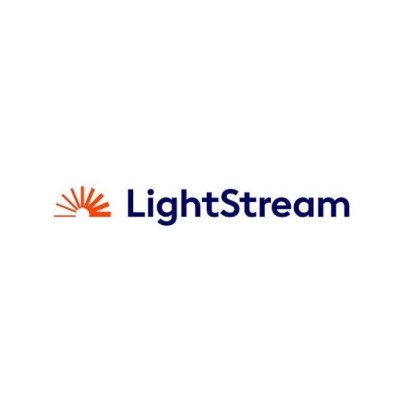 The word 'Lightstream' appears in dark blue next to the company's sun logo against a white background.