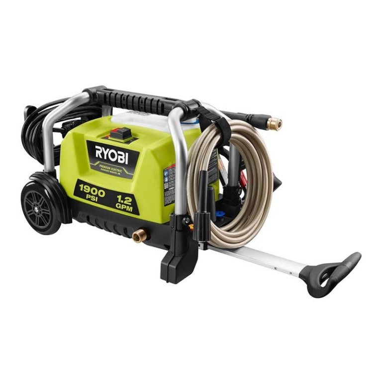 The Best Pressure Washer Option Ryobi RY1419MT Electric Pressure Washer