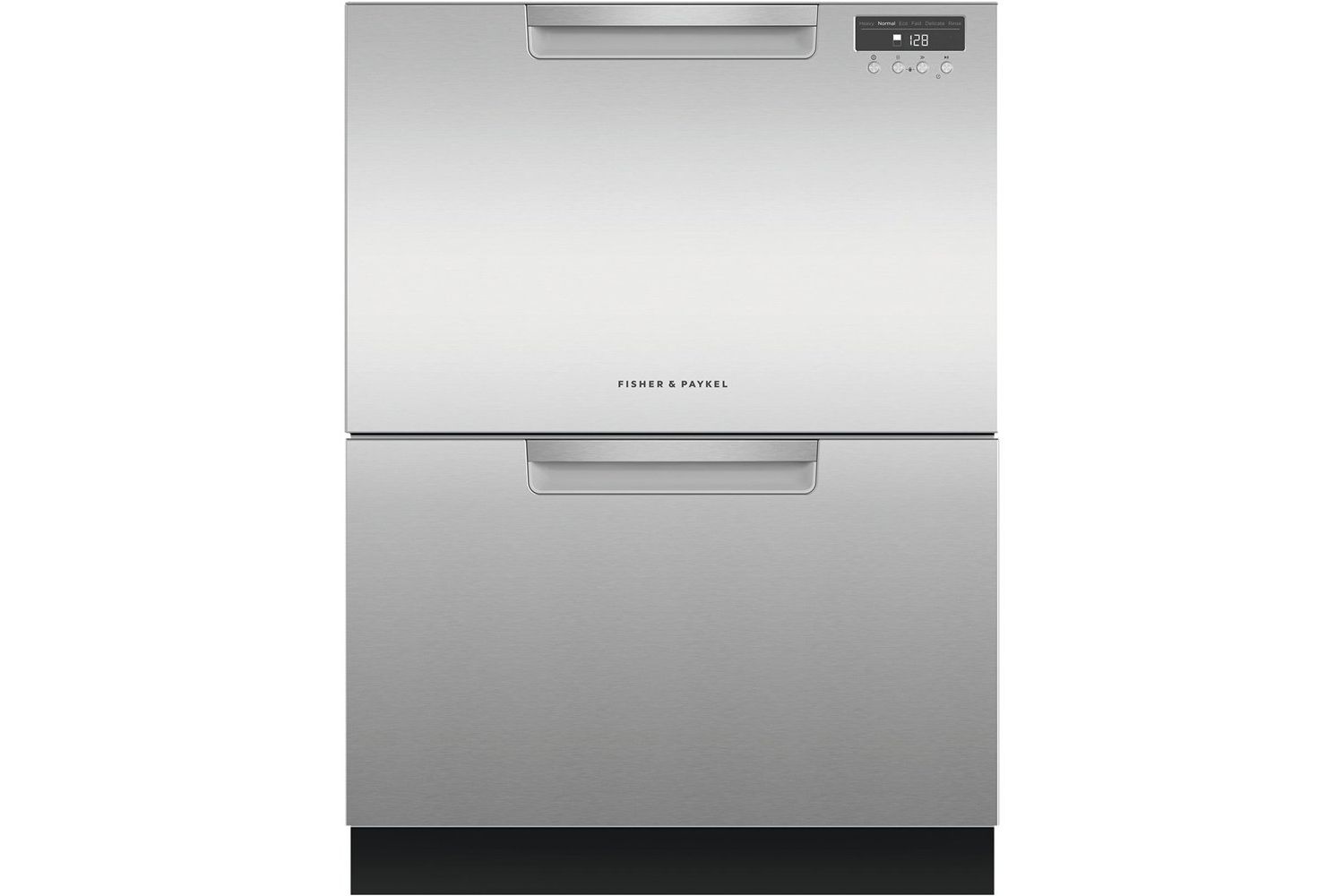 The Fisher & Paykel 24" Front Control Built-In Drawer Dishwasher on a white background.