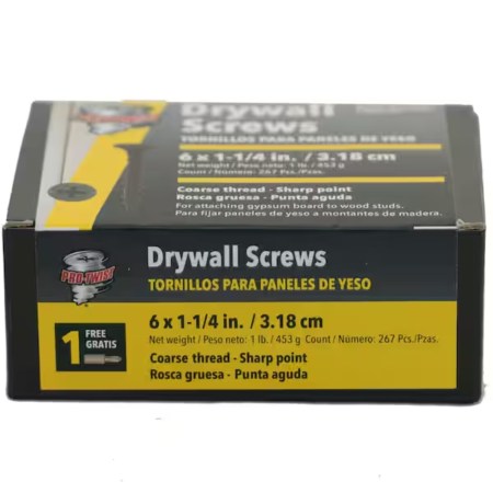 Pro-Twist Phillips-Drive Coarse-Thread Drywall Screw