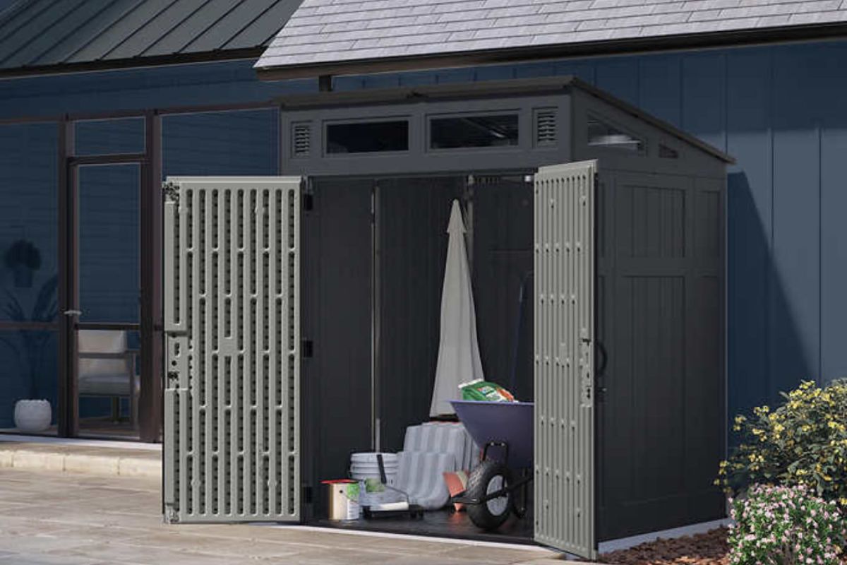 The Best Place to Buy a Shed Options: Suncast 6 ft. x 5 ft. Modern Shed