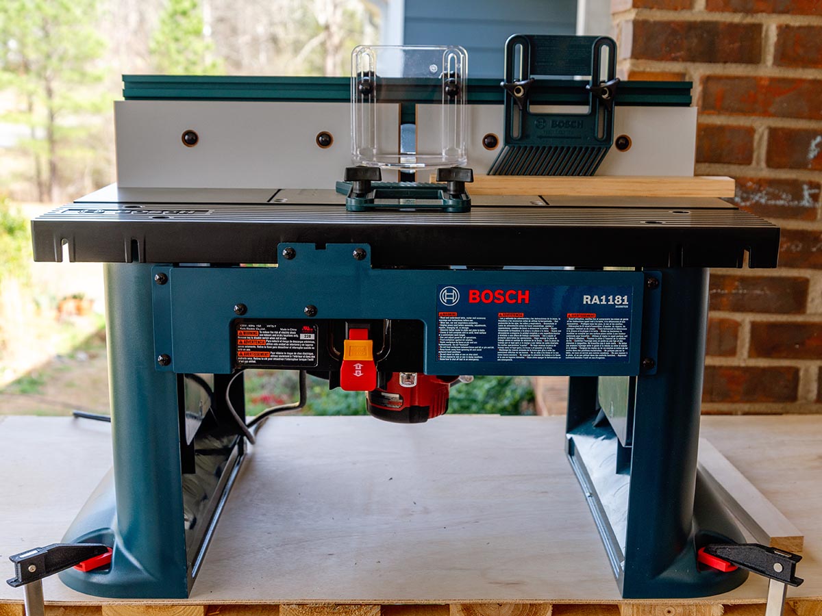 Bosch RA1181 Benchtop Router Table Hands On Review