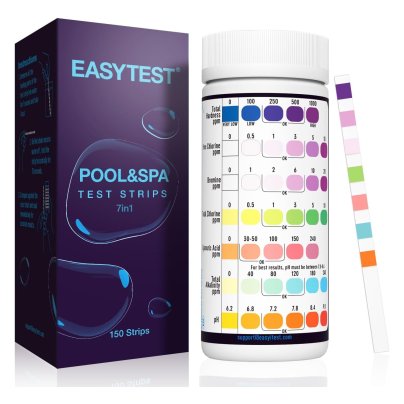 EasyTest 7-Way Pool Test Strips