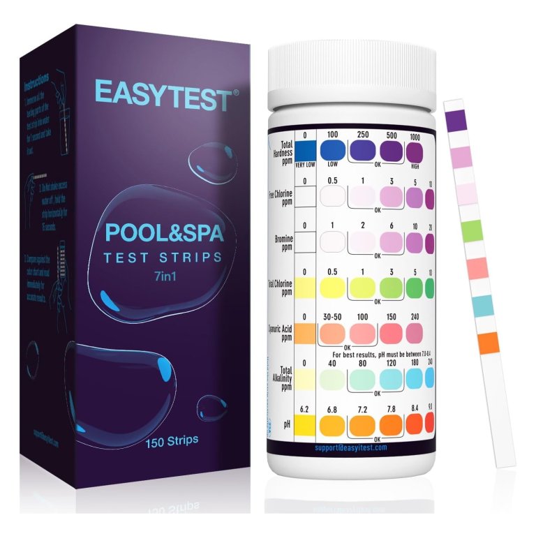 EasyTest 7-Way Pool Test Strips