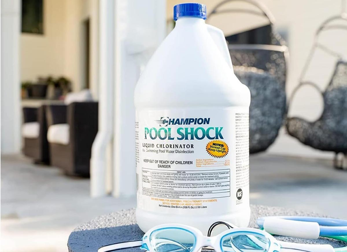 Everything You Need to Open Your Pool for the Season Champion Pool Shock Chlorinator