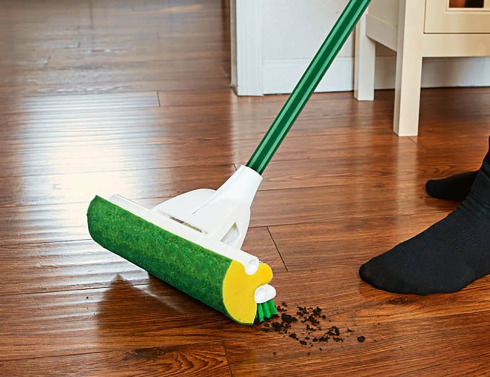 Spring-Cleaning Must-Haves Option Automatic Squeezing Sponge Mop