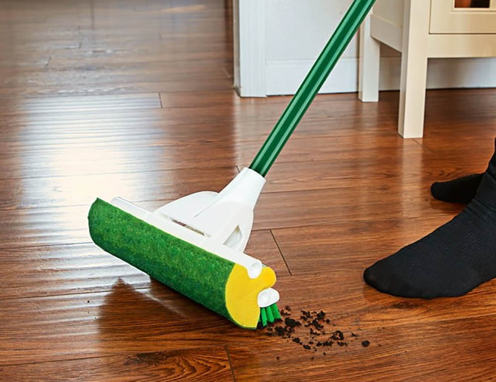 Spring-Cleaning Must-Haves Option Automatic Squeezing Sponge Mop