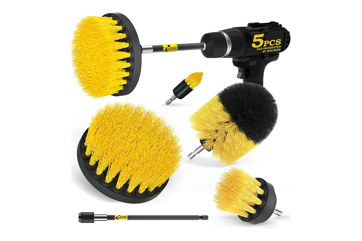 Spring-Cleaning Must-Haves Option Drill Power Brush Set