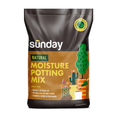 Bag of Sunday Moisture Potting Mix
