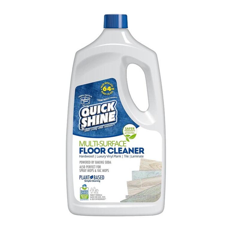  The Quick Shine Multi-Surface Floor Cleaner on a white background.