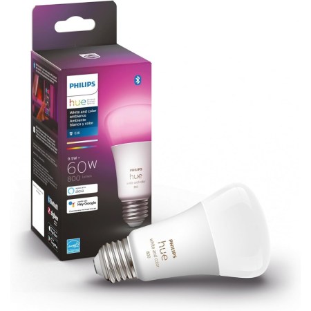Philips Hue 9.5W E26 Smart LED Light Bulb