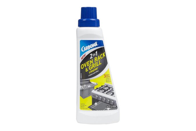  The Carbona Oven Rack & Grill Cleaner on a white background.