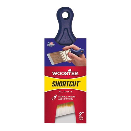  The Wooster Brush Shortcut 2-Inch Angle Paint Brush on a white background.