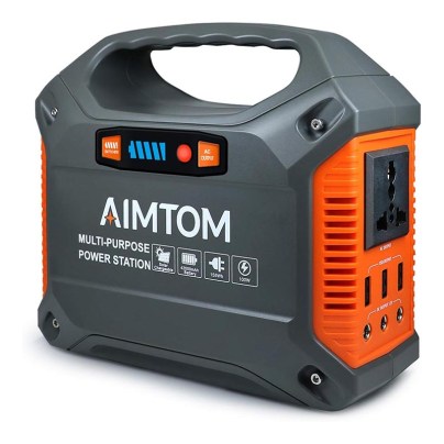 The Aimtom PowerPal X 155Wh Portable Power Station on a white background.