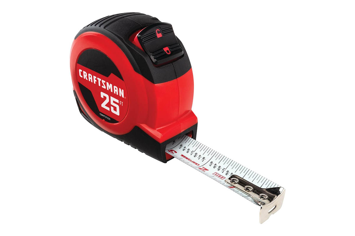 Tools That Contractors Swear By Craftsman 25-Foot Tape Measure