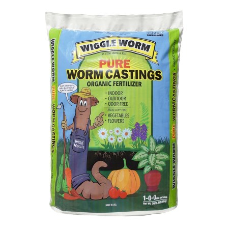 Unco Industries Wiggle Worm Soil Builder Worm Castings