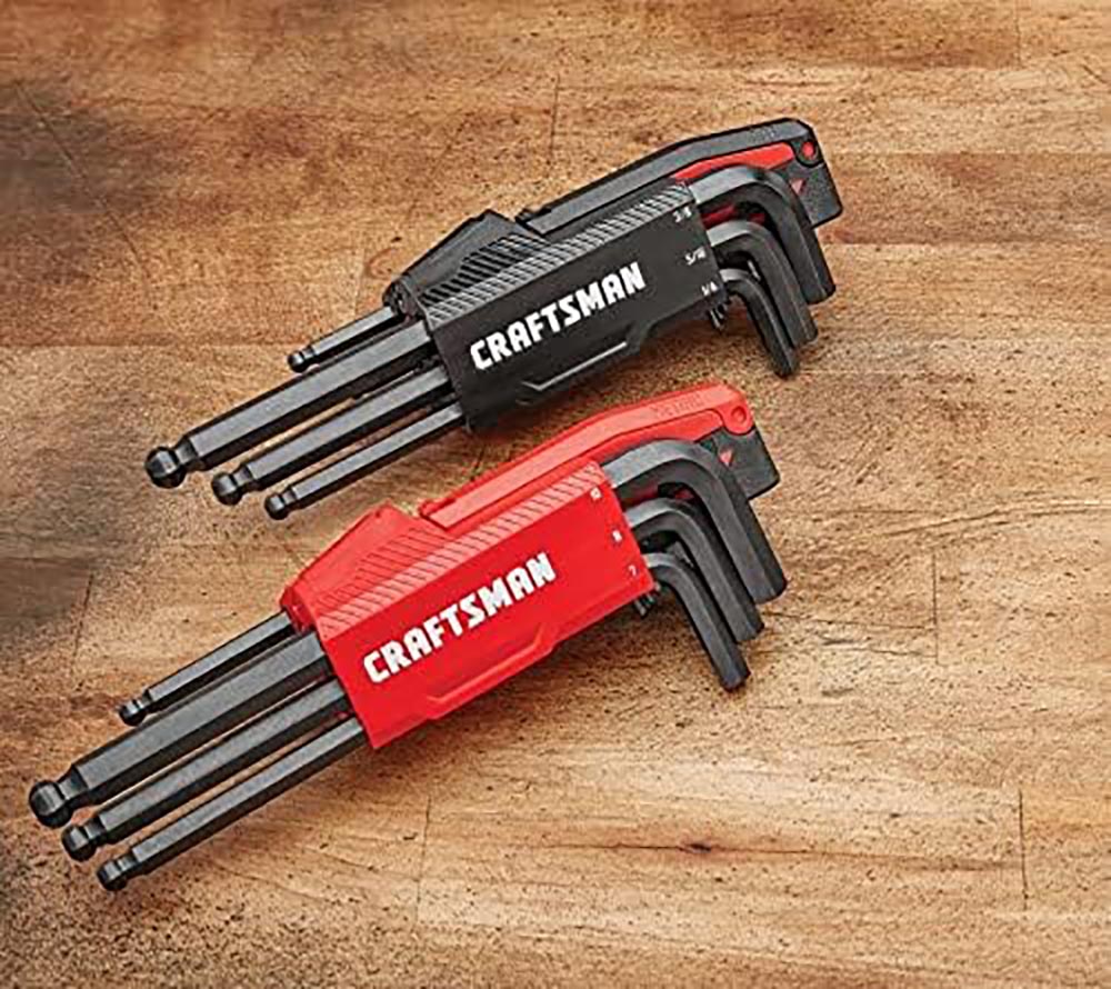 First-Time Tool Kit Craftsman Hex Key Allen Wrench Set