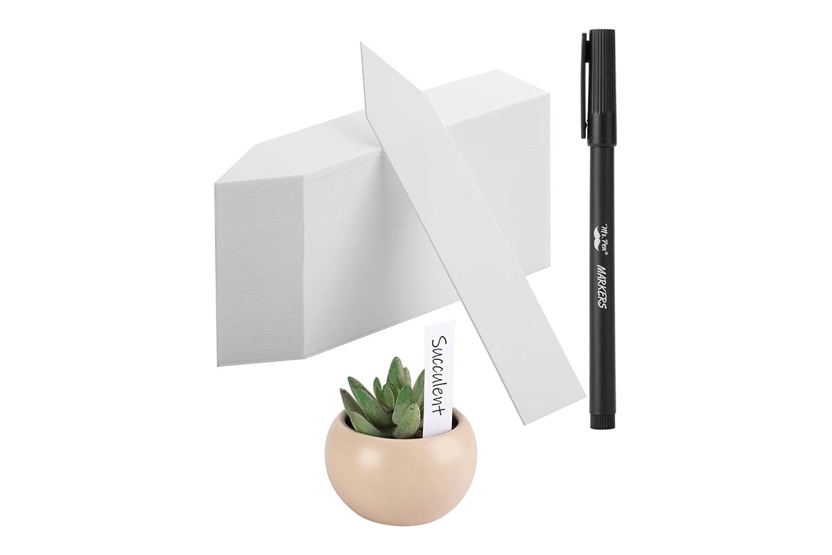 Gifts for People Who Wish They Had a Green Thumb Option Plastic Plant Labels