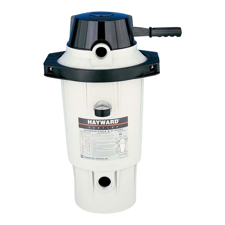  The Hayward W3EC50AC Perflex DE Modular Pool Filter on a white background.
