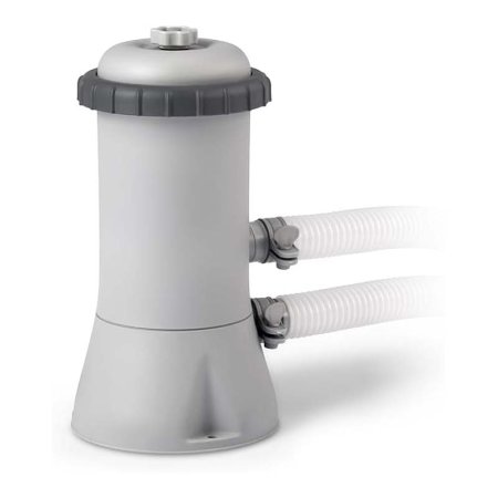  The Intex 28637EG Krystal Clear Cartridge Filter Pump on a white background.