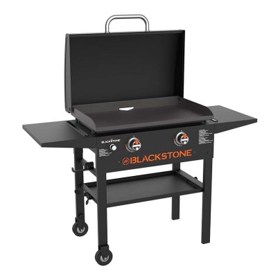 Blackstone Original 28-Inch Griddle With Hood on a white background