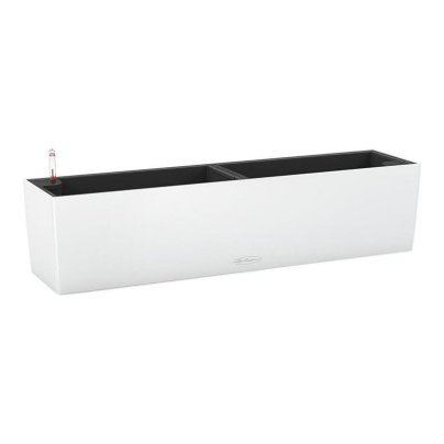The Lechuza Balconera Self-Watering Garden Planter on a white background.
