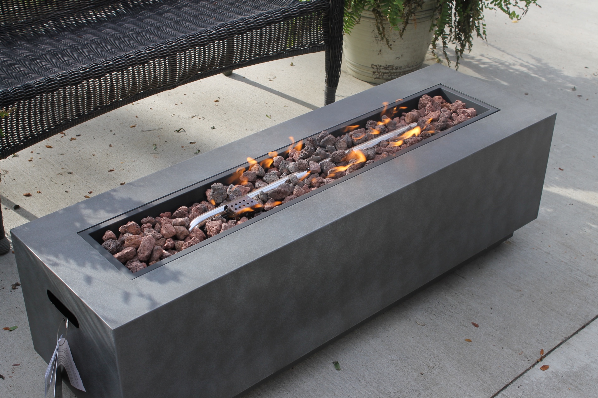Wade Logan Jair Iron Propane Fire Pit Table-2