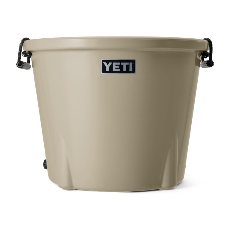  The Yeti Tank 85 Ice Bucket on a white background.