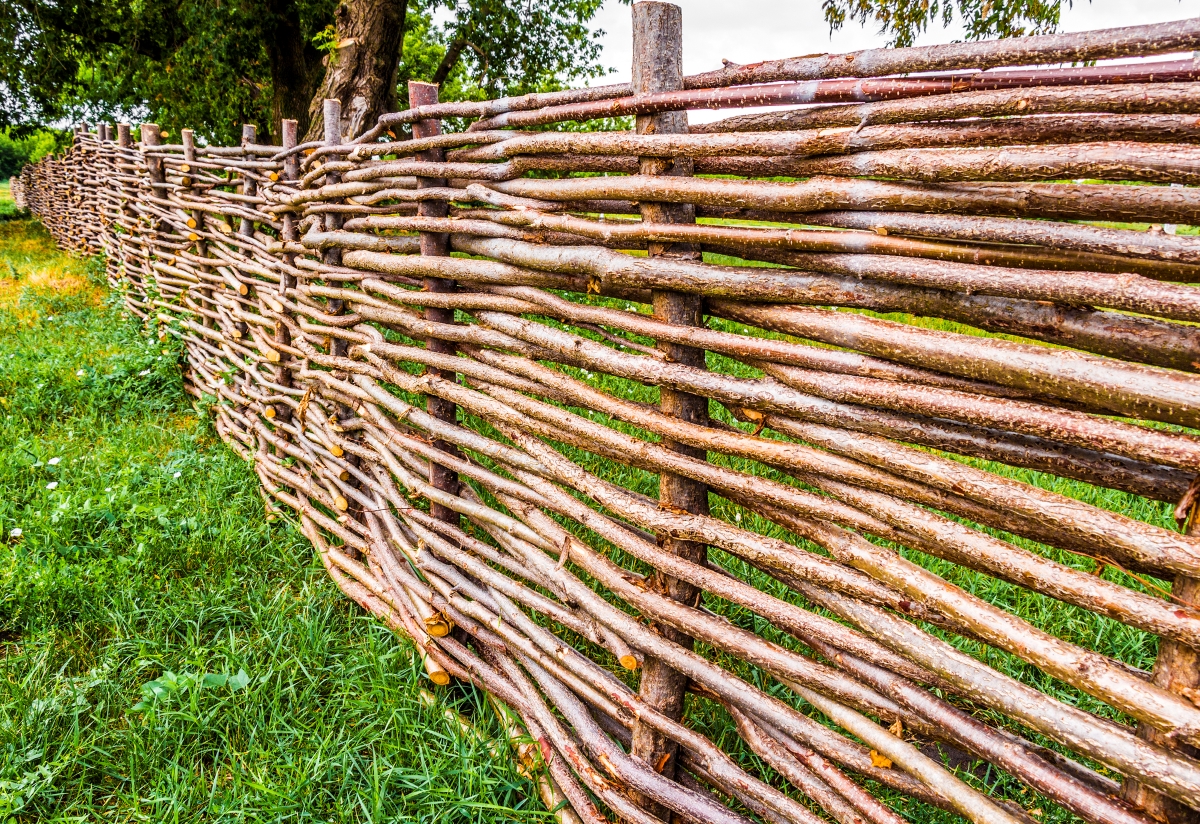 How to Build a Dead Hedge Fence on Your Property
