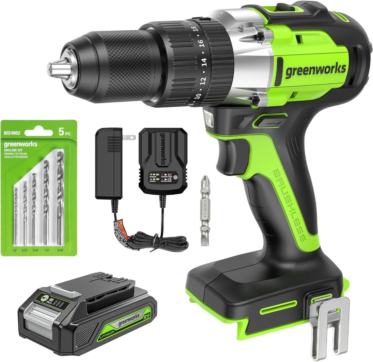 Greenworks Cordless Hammer Drill/Drill Driver