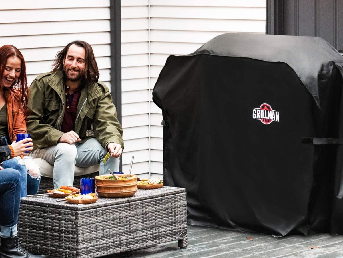 Outdoor Kitchen Essentials Option Grillman BBQ Grill Cover