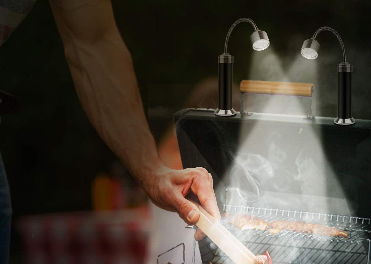 Outdoor Kitchen Essentials Option Kosin Grill Light