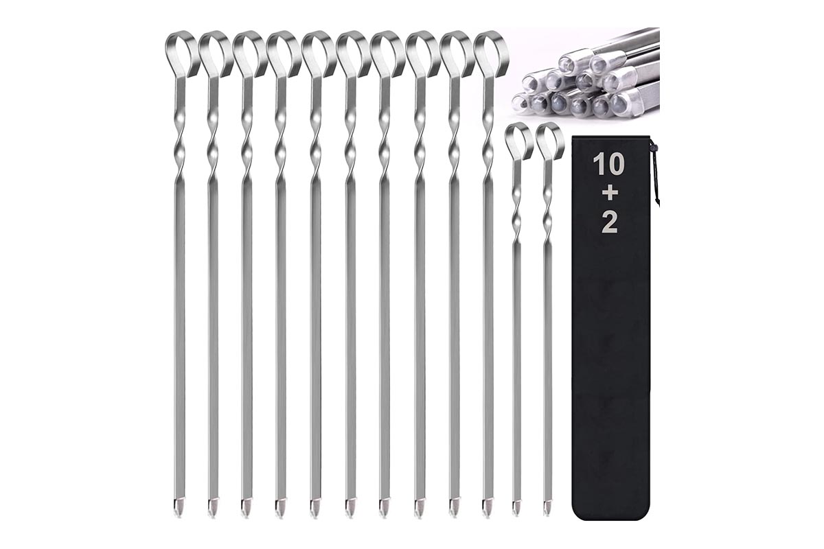 Outdoor Kitchen Essentials Option Lanney Kabob Skewers