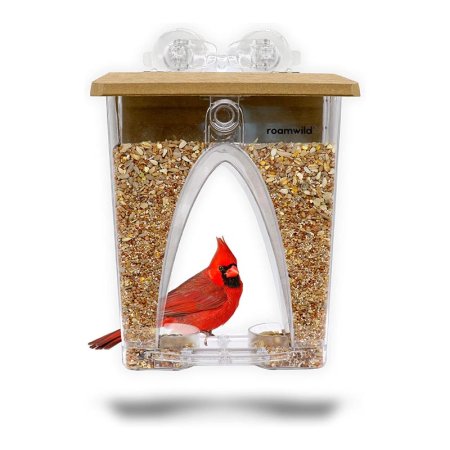  Roamwild Arch Window Bird Feeder on white background