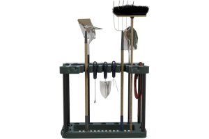 Stalwart Utility Rack Garden Tool Organizer close-up
