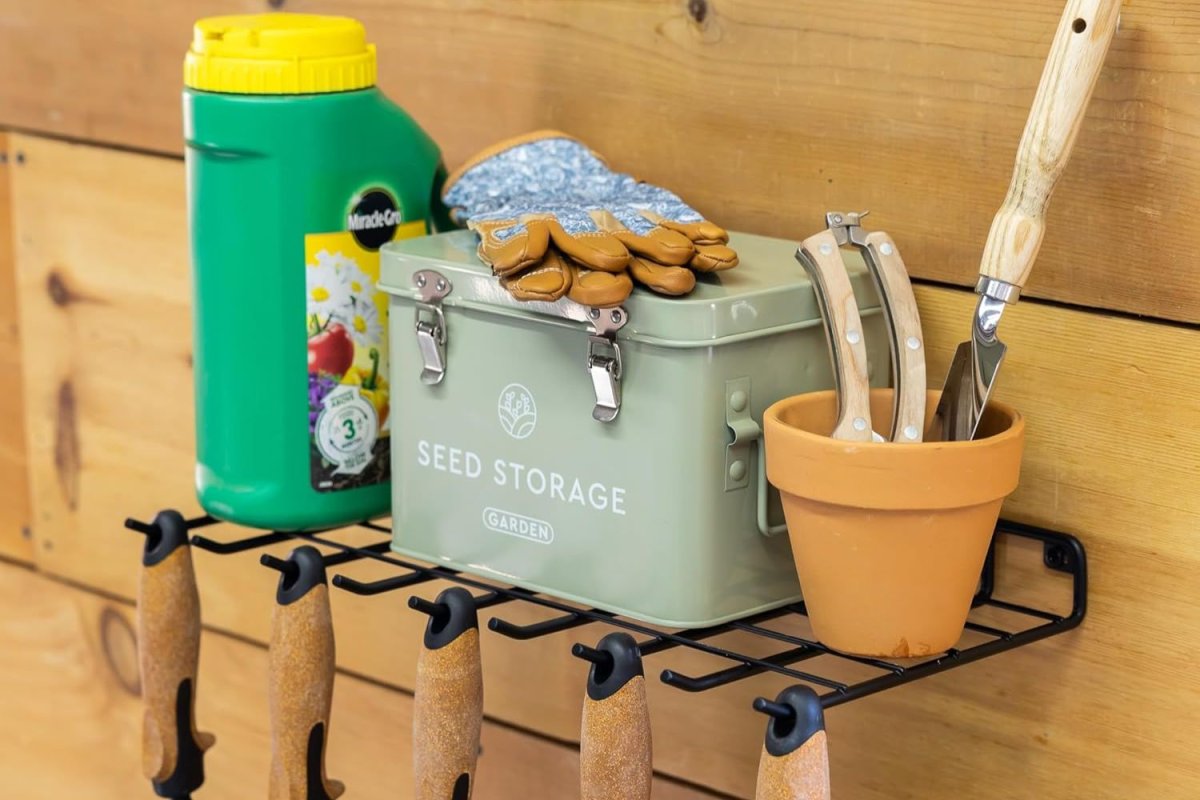 StoreYourBoard Gardening Hand Tools Organizer close-up displayed