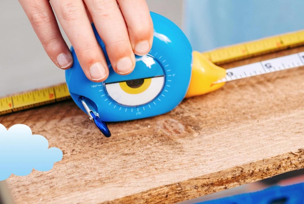 Kids Gift Guide Handy Famm Animal Tape Measure, Level, Protractor