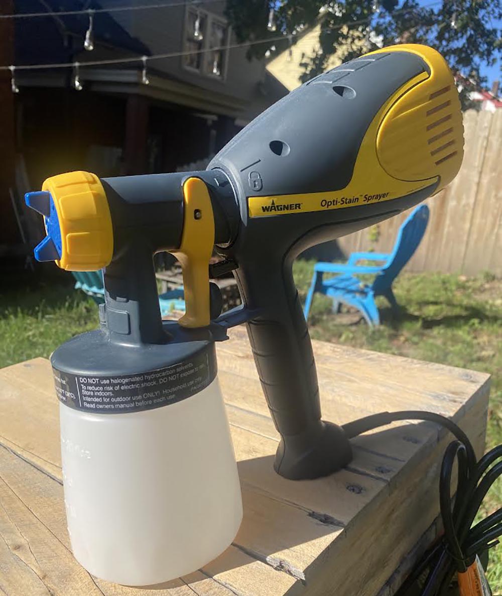 The Best Applicator for Deck Stain Option Wagner Sprayer