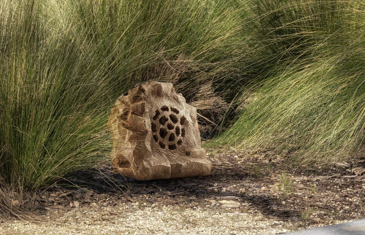 The Best Gifts for Outdoor Lovers Option Alpine Corporation Solar-Powered Rock Speaker