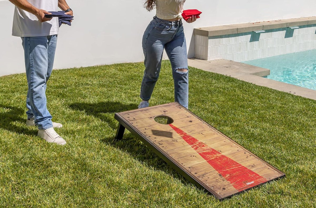 The Best Gifts for Outdoor Lovers Option GoSports Portable Cornhole Set