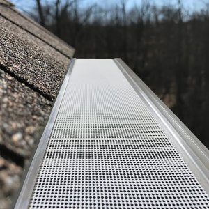 The Best Micro-Mesh Gutter Guards Option: Air Jade White-Coated Stainless Steel Gutter Guard
