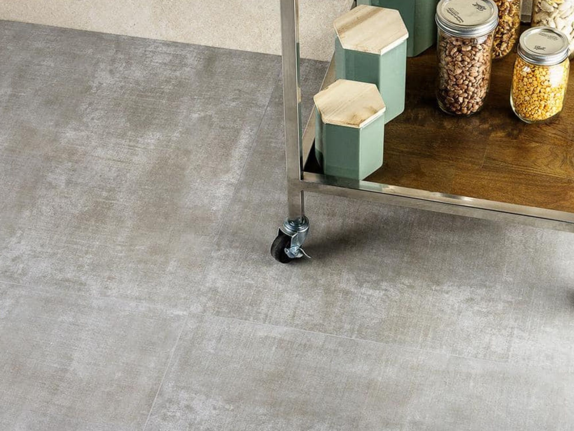 The Best Outdoor Tiles Option: Ivy Hill Tile Cement Gray Porcelain Floor and Wall Tile