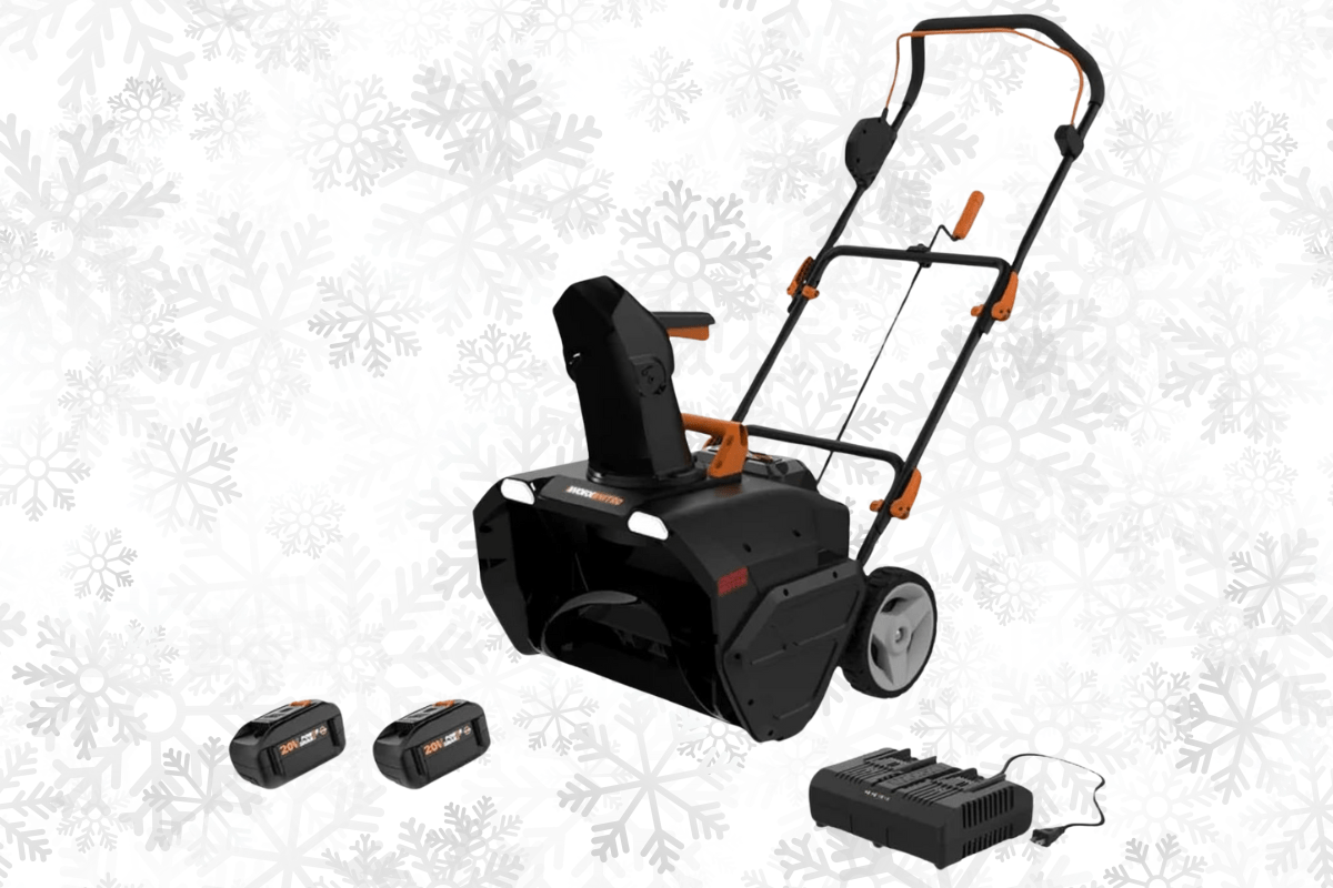 Worx Snow Blower on Sale for Black Friday