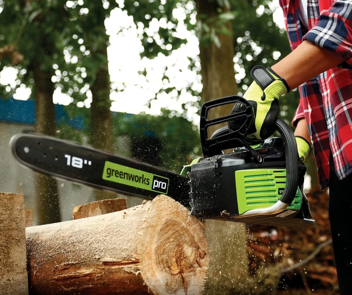 Greenworks 80V 18-Inch Cordless Chainsaw on Sale